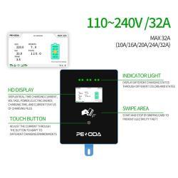 Зарядное устройство для электромобилей Type 2 7KW 32A (арт. 25-19083112)