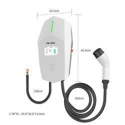 Зарядная станция EVSE 22KW 3 фазы LCD дисплей App управление (арт. 25-19083144)
