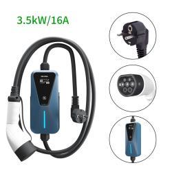 Зарядное устройство для электромобилей 7KW 32A Type 2 с LED индикатором (арт. 25-19083196)