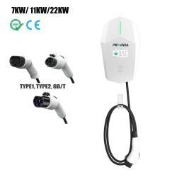 Зарядная станция для авто 10.5кВт 48А с WiFi и кабелем 5м (арт. 25-19083202)
