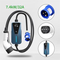 Зарядная станция для электромобилей 3.5-22кВт 16A-32A (арт. 25-19083231)