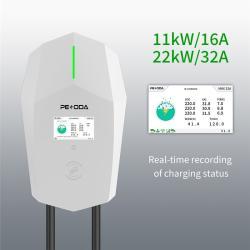 Станция зарядки EV 22kW 11kW Type 2 3 фазы 16A 32A (арт. 25-19083292)