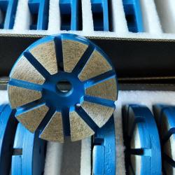 Шлифовальная пластина магнитная с 3 алмазами для бетона (арт. 25-19083365)