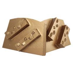Блоки для шлифовки бетона PCD алмазные, зернистость разная (арт. 25-19083409)