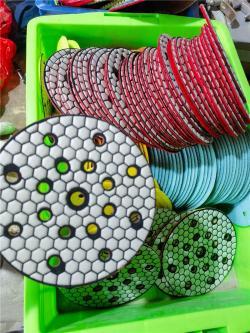 Полировальные круги 150мм для бетона гибкие 5мм (арт. 25-19083422)