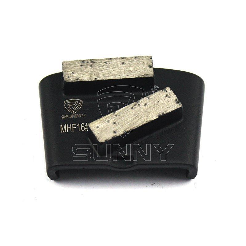 Инструмент для шлифовки сегментный алмазный 2 квадрата (арт. 25-19083433)