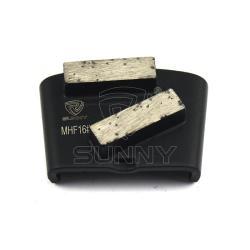 Инструмент для шлифовки сегментный алмазный 2 квадрата (арт. 25-19083433)