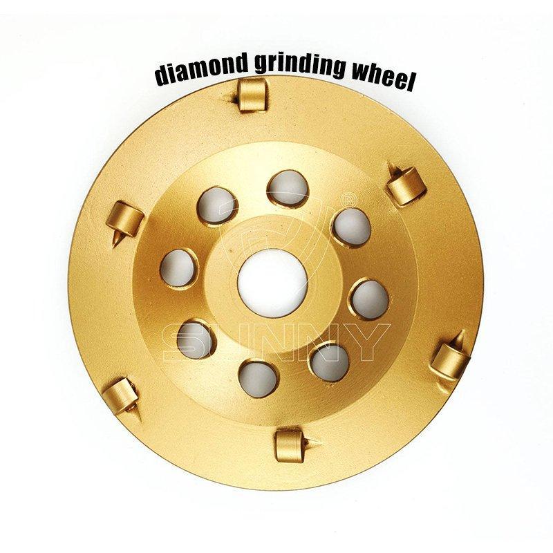 Круг алмазный шлифовальный 125мм PCD для бетона (арт. 25-19083439)