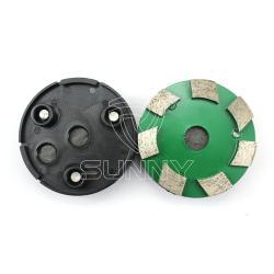 Алмазный шлифовальный диск 100мм 7 сегментов (арт. 25-19083463)