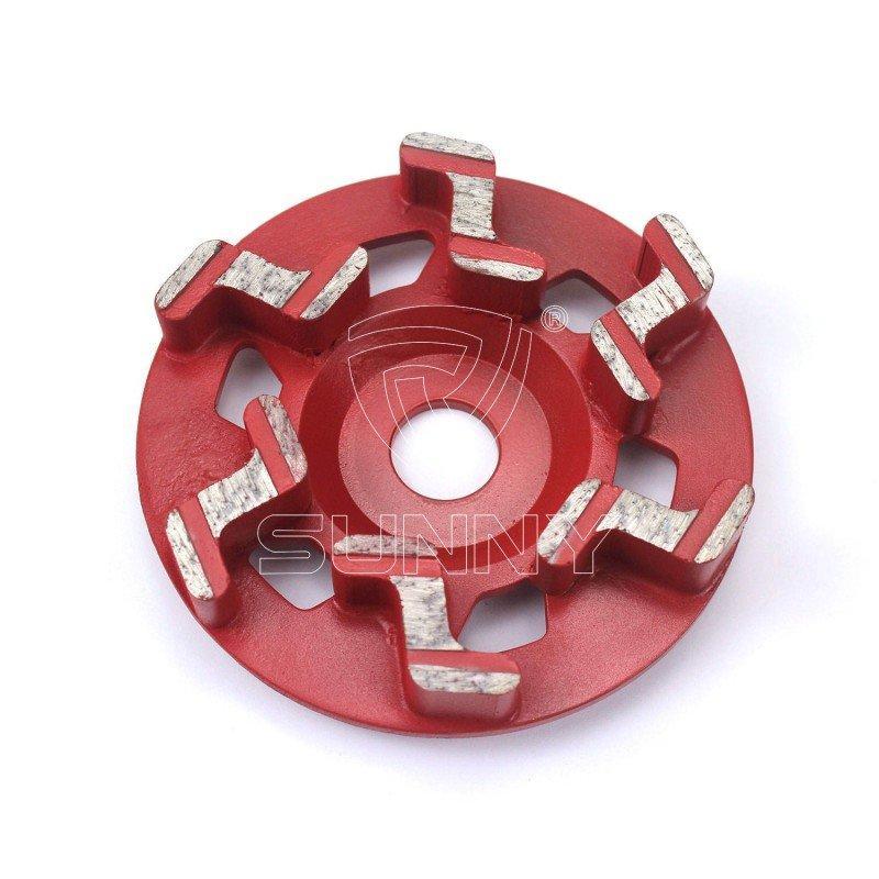 Круг алмазный 180 мм Z-образный 9 сегментов 30#-150# (арт. 25-19083482)