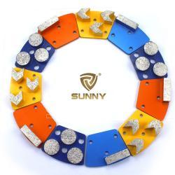 Алмазные шлифовальные трапеции 30-220# для бетона (арт. 25-19083499)