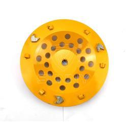 Круг шлифовальный 180мм PCD для снятия покрытия с бетона (арт. 25-19083504)