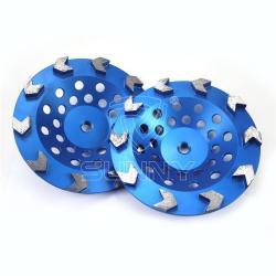 Круг алмазный 7 дюймов 10 сегментов для шлифовки пола (арт. 25-19083598)