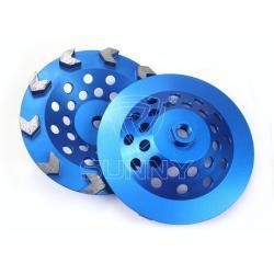 Круг алмазный 7 дюймов 10 сегментов для шлифовки пола (арт. 25-19083598)