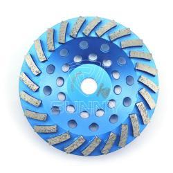 Круг алмазный турбо 24 сегмента 7 дюймов для бетона (арт. 25-19083599)