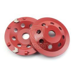 Алмазный шлифовальный круг 5" 3 сегмента стрелы (арт. 25-19083625)