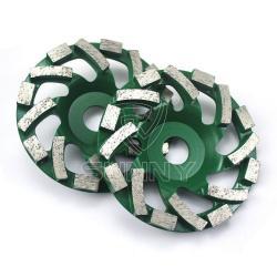 Круг шлифовальный алмазный 16 сегментов для бетона (арт. 25-19083638)