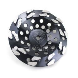 Круг алмазный шлифовальный 7" 20 сегментов 120# (арт. 25-19083639)