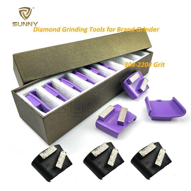 Алмазные шлифовальные башмаки для бетона и мрамора 30# 200# (арт. 25-19083660)