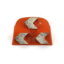 Алмазные шлифовальные трапециевидные башмаки 3 стрелы для бетона (арт. 25-19083695)