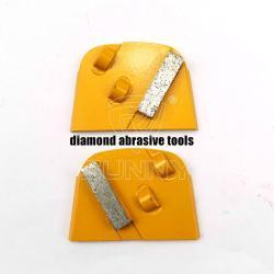 Ботинки для шлифовки пола с алмазным покрытием, 2 шт. (арт. 25-19083720)