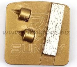 Инструмент для шлифовки бетона с алмазными сегментами Sunny (арт. 25-19083729)