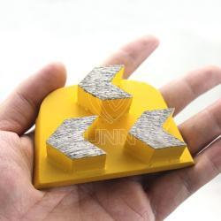 Алмазные шлифовальные сегменты 30# 60# 120# для бетона (арт. 25-19083776)