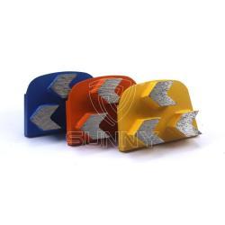 Алмазные шлифовальные сегменты 30# 60# 120# для бетона (арт. 25-19083776)