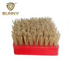 Щетка для камня с алмазным покрытием и антикварной кожей (арт. 25-19083790)