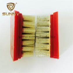 Щетка для камня с алмазным покрытием и антикварной кожей (арт. 25-19083790)