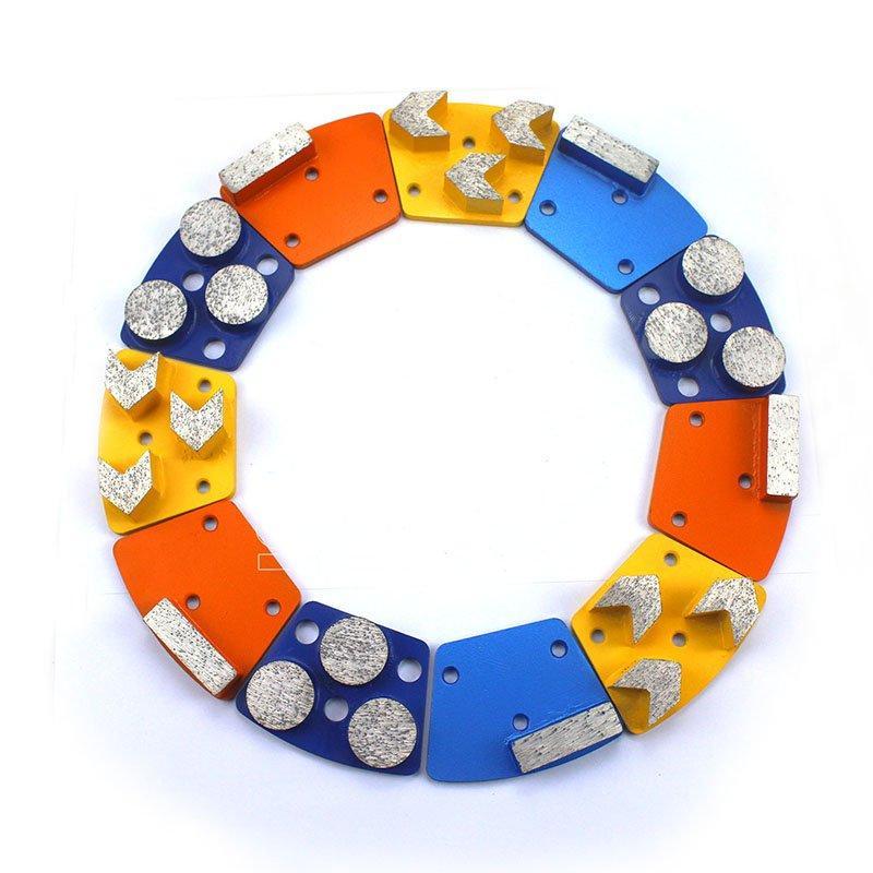 Шлифовальная машина с трапециевидными сегментами для бетона (арт. 25-19083798)