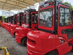 Вилочный погрузчик дизельный 3 тонны б/у для строительства (арт. 25-19083950)