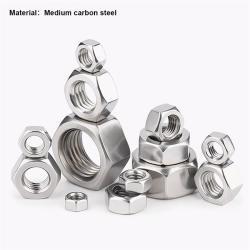 Гайка шестигранная DIN934 M18 нержавеющая сталь оцинкованная (арт. 25-19084377)