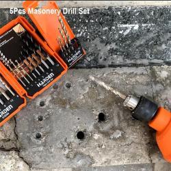 Набор буров по бетону YG8 5 шт для перфоратора (арт. 25-19084386)