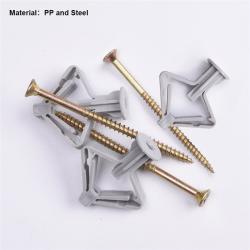 Крепеж для мебели с высокой нагрузкой, белый нейлон (арт. 25-19084400)