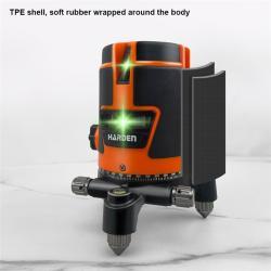 Лазерный уровень 3D 360° зеленый луч, самовыравнивающийся (арт. 25-19084438)