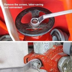 Набор гаечных ключей HARDEN 10 шт. CRV двойной кольцевой (арт. 25-19084447)