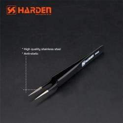 Пинцет антистатический изогнутый Vetus из нержавеющей стали (арт. 25-19084608)