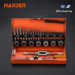 Набор метчиков и плашек 32 шт. из легированной стали (арт. 25-19084615)