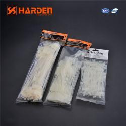 Кабельная стяжка нейлоновая с ярлыком белая многоразовая (арт. 25-19084652)