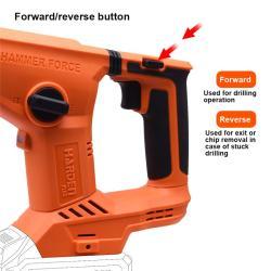 Аккумуляторный перфоратор 20В ударный дрель (арт. 25-19084653)