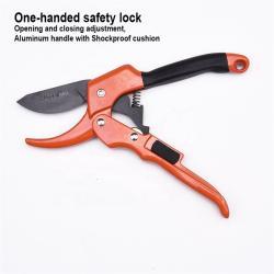 Секатор садовый профессиональный с длинными лезвиями и храповым механизмом (арт. 25-19084662)