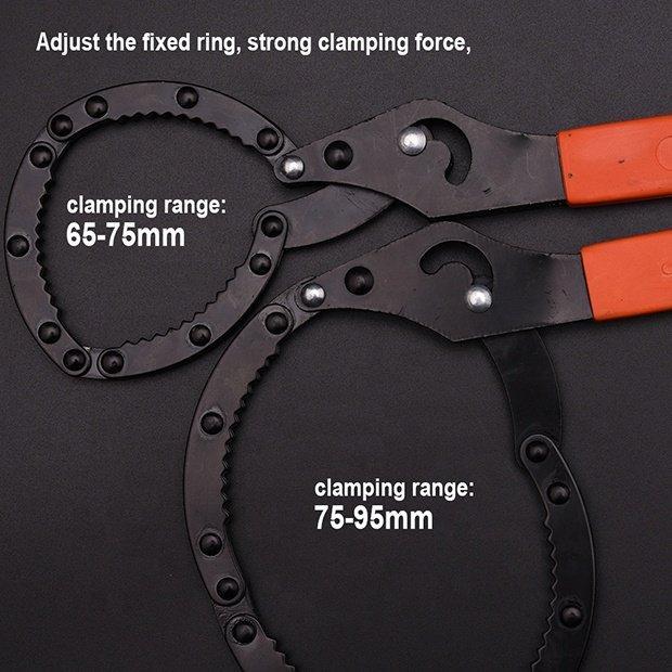 Клещи обжимные универсальные 65-95мм сталь (арт. 25-19084730)