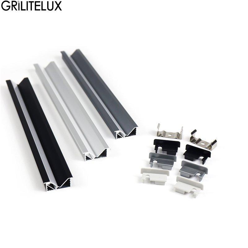 Светодиодный светильник под шкаф 45° для полок и шкафов (арт. 25-19084798)