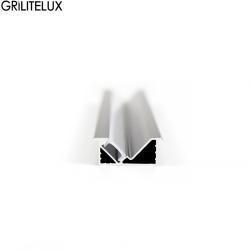 Светильник для шкафа скрытый алюминиевый профиль 45° (арт. 25-19084825)