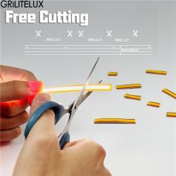 Светодиодная лента COB 480/528LEDs/M 3000K-6000K DC12V/24V (арт. 25-19084844)