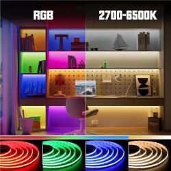 Светодиодная лента RGB+CCT 840 LED/м 12мм IP20 24V (арт. 25-19084914)