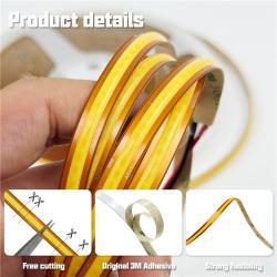 Светодиодная лента COB 24V CRI 90 мини 320-528 чипов (арт. 25-19084923)