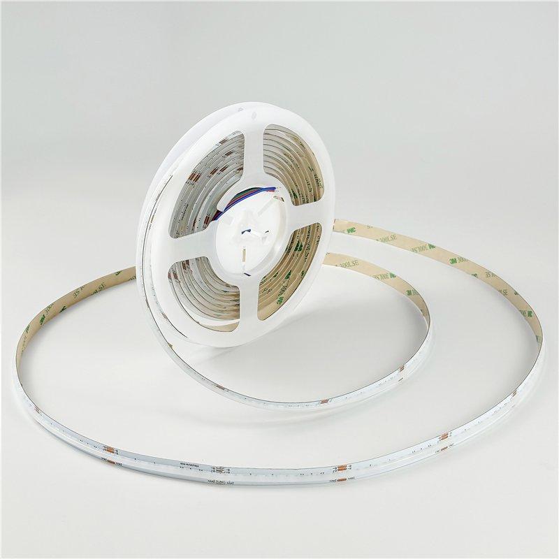 Светодиодная лента RGB COB 10-14Вт 576-840LED/м 12V/24V 8-10мм (арт. 25-19084984)