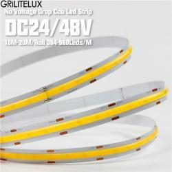 Светодиодная лента COB CRI 95 гибкая белая (арт. 25-19084991)